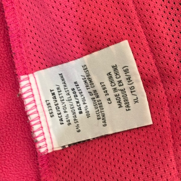 Girls 14-16 (xl) XMTN shell Jacket with Pink Floral Details - Picture 7 of 12